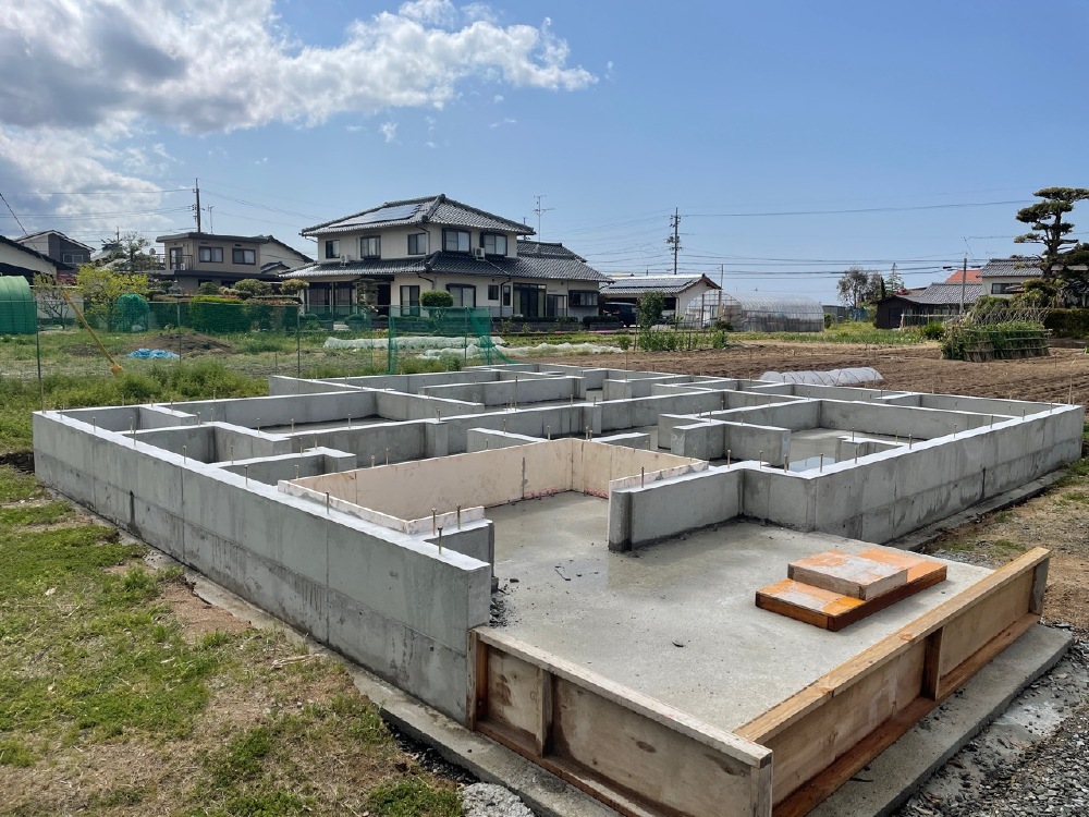 基礎の完成