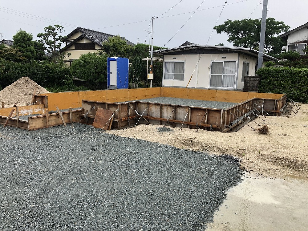 工事着工～基礎工事①