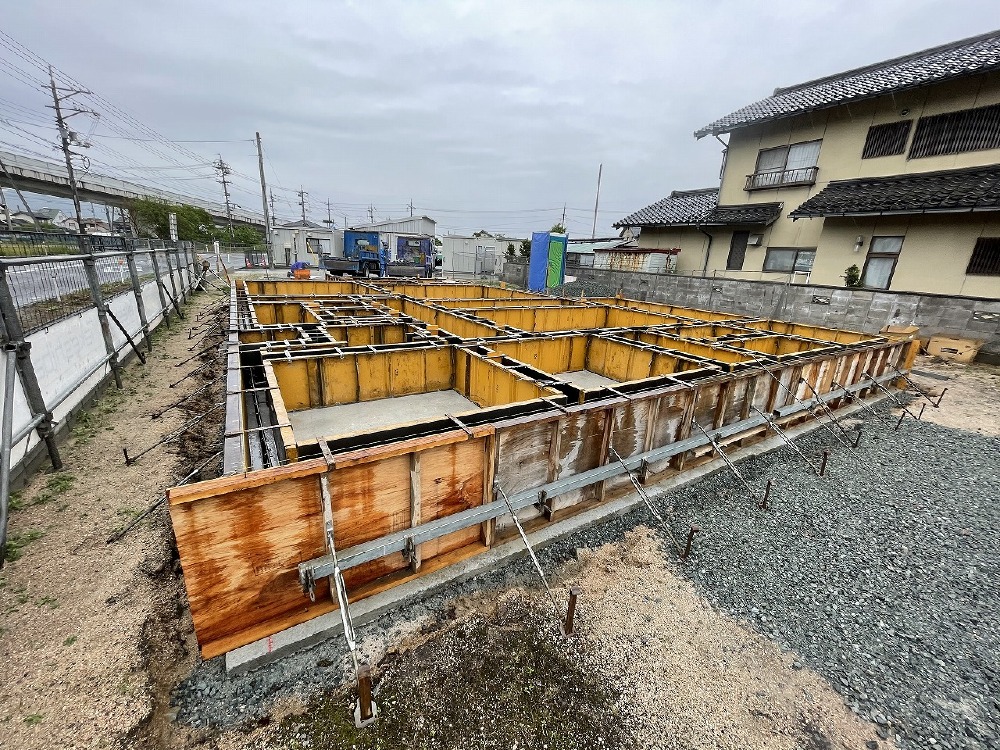 基礎の型枠